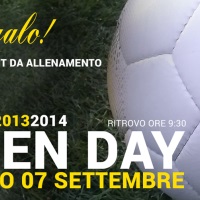 OPEN DAY SABATO 7 SETTEMBRE